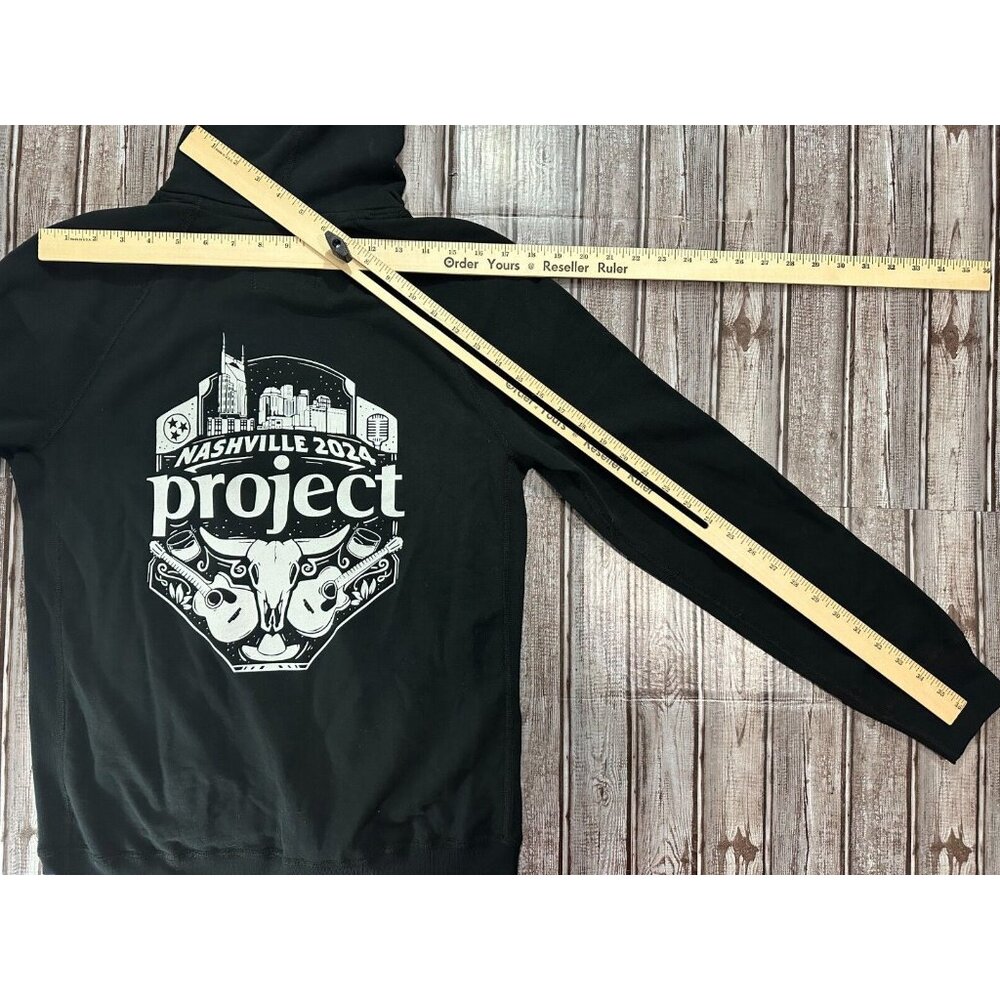 Reigning Champ nasville 2024 project Hoodie Size M Black NWT - Picture 7 of 7